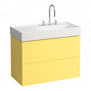 Тумба под раковину Laufen Kartell 88х45 см МДФ желтый H4076080336441