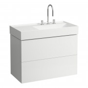 Тумба под раковину Laufen Kartell 88х45 см МДФ белый матовый H4076080336401