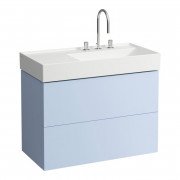 Тумба под раковину Laufen Kartell 88х45 см МДФ серо-голубой H4076080336451