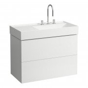 Тумба під раковину Laufen Kartell 88х45 см МДФ білий матовий H4076080336401