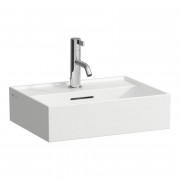 Раковина для ванной Laufen Kartell 45х34 см с 1 отверстием под смеситель керамика белый с покрытием LCC H8153304001041