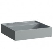 Раковина для ванної Laufen Kartell 45х34 см без отвору без переливу кераміка графіт матовий H8153307581121