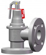 Клапан предохранительный Duco F DN40x50 10 бар чугун 40100