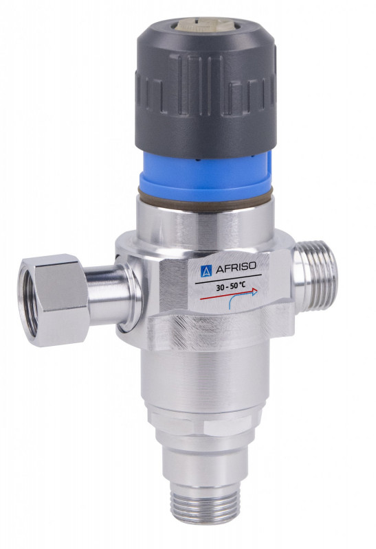 Клапан протиопіковий Afriso ATM112 DN10 2xG3/8'' 1xгайка G3/8'' 30-50°С Kvs 0,35 м3/год 1211200