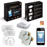 Система защиты от потопа для умного дома Tervix Pro Line ZigBee Water Stop на 2 трубы 1'' 4922613