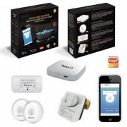 Система захисту від потопу для розумної оселі Tervix Pro Line ZigBee Water Stop на 1 трубу 3/4'' 4912612
