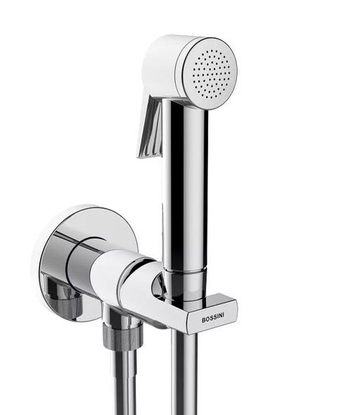 Гигиенический душ со смесителем Bossini Paloma Flat хром E34003B00030015