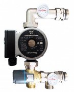 Смесительный узел для теплого пола Tervix Pro Line Mixset 1'' с термостатическим клапаном ATM561 и нечастотным насосом 521321