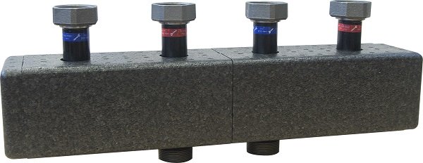 Колектор котла до насосних груп Afriso KSV 125-2 70 кВт на 2 контури 77310