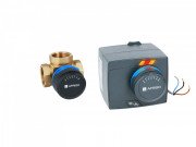 3-ходовой смесительный клапан Afriso ARV 382 DN20 Rp 3/4'' с  приводом ARM323 3-точки 230В 60 сек 1338242