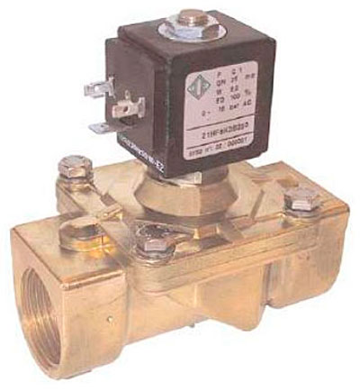Клапан електромагнітний ODE НЗ 1¼'' Рвх-Рвих=0-16ат Тмакс=140°С 21HF7KОE (V) 350
