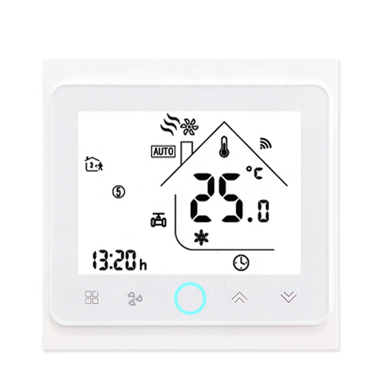 Термостат с WiFi управлением Tervix Pro Line WiFi Fancoil Thermostat для фанкойла на 2 трубы 114511