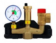 Група безпеки котла Afriso KSG maxi 100 кВт 3 бар 77581