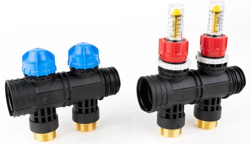 Удлинитель для коллектора Afriso ProCalida EF1 K 2 контура 0,2-1,6 л/мин 81252