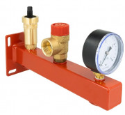 Група безпеки котла Afriso BSS із підключенням до розширювального бака (до 25 л) 1,5 бар 42,6 кВт 9061010