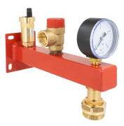 Группа безопасности котла Afriso BSB Nmax UDT 42,6 кВт с клапаном безопасности MS 1,5 бар 9061110