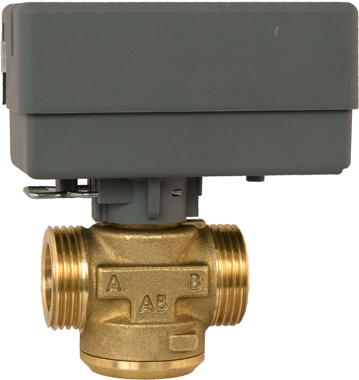 2-ходовой зонный клапан Afriso AZV453 DN20 G1'' kvs 11 230В н/о c кабелем 1645300