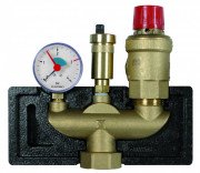 Група безпеки котла Afriso WHK4 200 кВт 3 бар ізоляція 77627