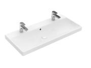 Раковина для ванної кімнати Villeroy&Boch Avento 100х47 см санітарна кераміка альпійський білий 4156A401