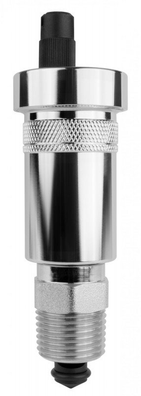 Автоматический воздухоотводчик Afriso PrimoVent ⅜'' с Aquastop и отсечным клапаном ½'' никелированный 7773561