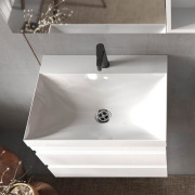 Тумба с раковиной Kolpa San Naomi OUN 50 500x400x495 мм МДФ/ДСП белый 546000