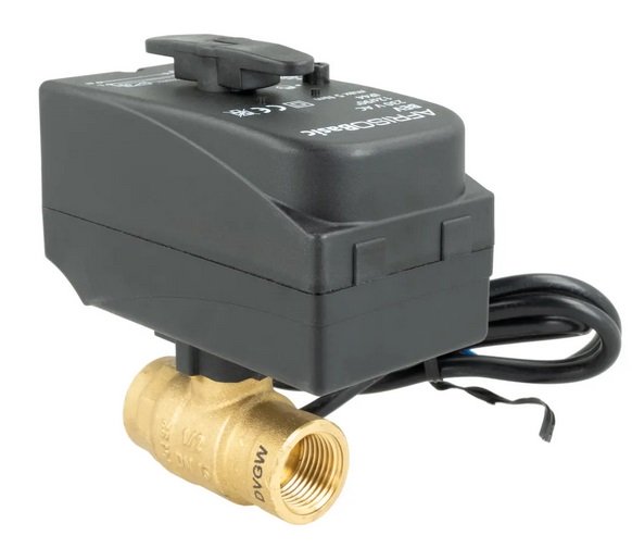 2-ходовой шаровой клапан Afriso с приводом BEV DN15 Rp ½''  kvs 20 230 В н/з 9021100