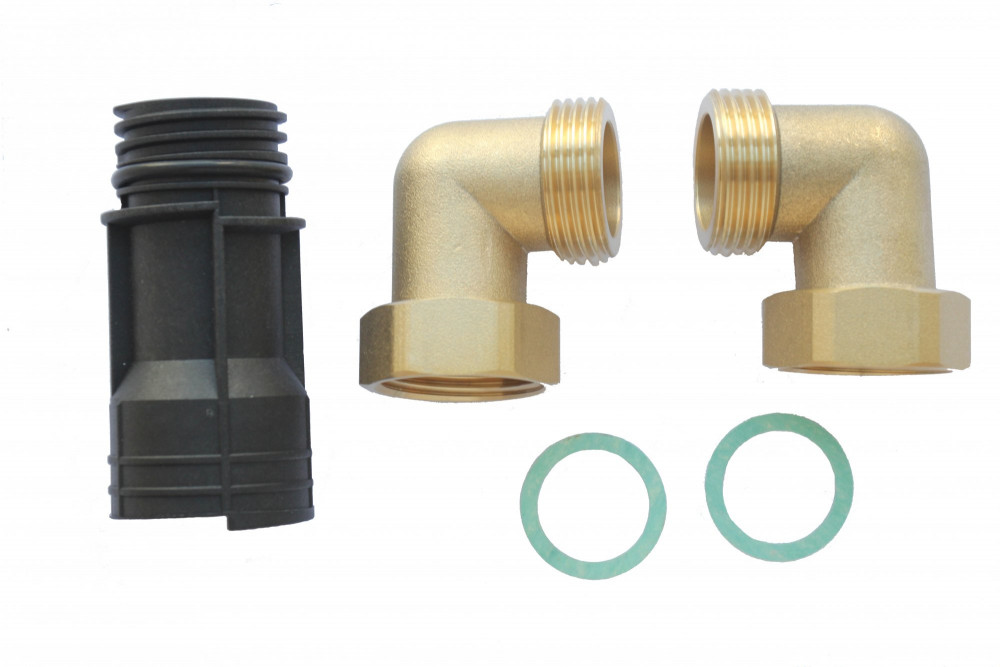 Комплект Afriso ProCalida подовжувач 60 мм + сполучні коліна 2 шт + прокладки 2 шт 80867