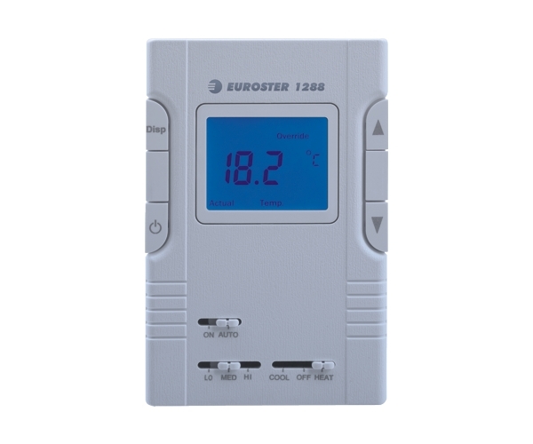 Программируемый регулятор температуры для фанкойлов Euroster 1288P