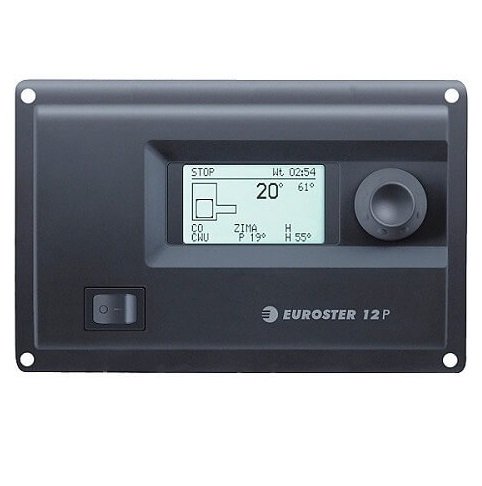 Программируемый контроллер твердотопливного котла с шнековым питателем Euroster 12P
