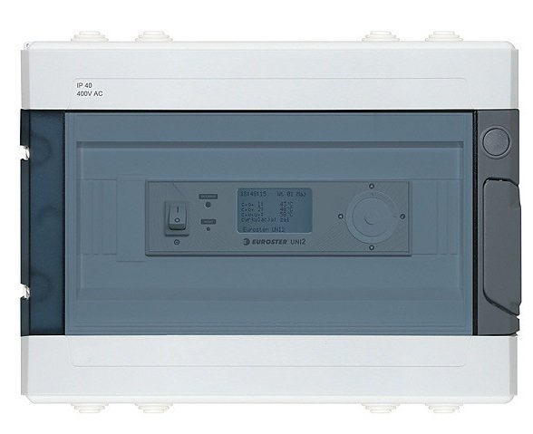 Універсальний погодозалежний термоконтролер у монтажному коробі Euroster UNI2 OBUD