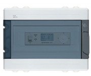 Универсальный погодозависимый термоконтроллер на DIN рейку в монтажном коробе Euroster UNI3 OBUD