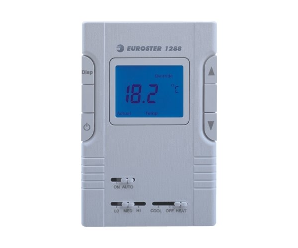 Программируемый регулятор температуры для фанкойлов Euroster 1288P