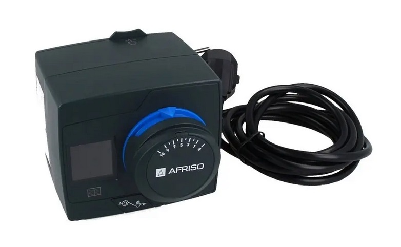 Привод-контроллер регулировки температуры Afriso ACT343 ProClick 1 датчик 120 сек 230В 6 Hм 1534310