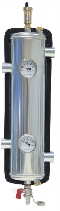 Гидравлический разделитель Afriso BLH 822 в изоляции 200 кВт 4 x внутренняя G2'' 9082200