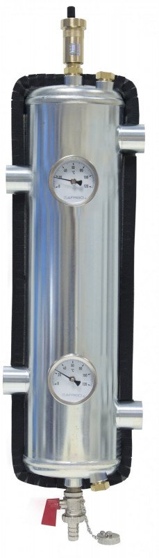 Гидравлический разделитель Afriso BLH 822 в изоляции 200 кВт 4 x внутренняя G2'' 9082200