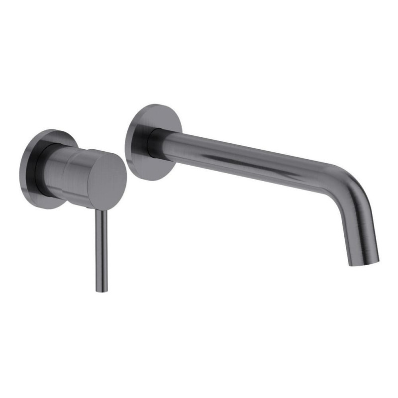 Смеситель для раковины Volle Cruze настенный однорычажный графитовый 1547.010306