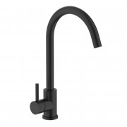 Смеситель для кухни Volle Cruze однорычажный черный 1547.110104