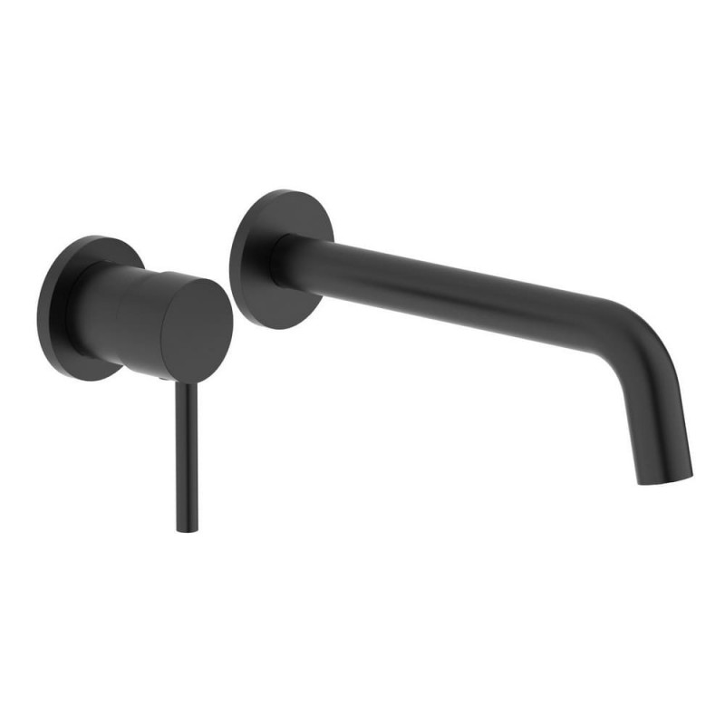 Змішувач для раковини Volle Cruze настінний одноважільний чорний 1547.010304