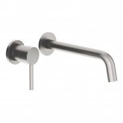 Смеситель для раковины Volle Cruze настенный однорычажный никель 1547.010302
