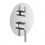 Змішувач для душу прихованого монтажу Volle Cruze одноважільний хром 1547.030201