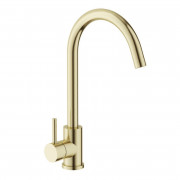 Смеситель для кухни Volle Cruze однорычажный золотой 1547.110115