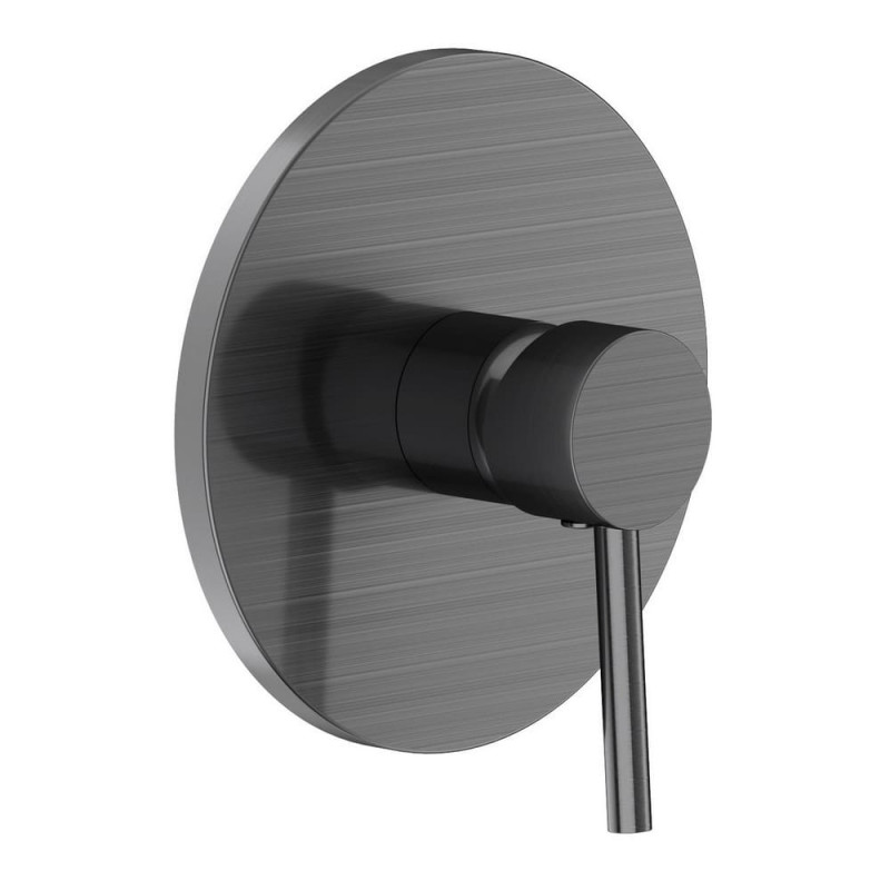 Смеситель для душа скрытого монтажа Volle Cruze однорычажный графитовый 1547.100206