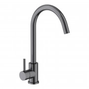 Смеситель для кухни Volle Cruze однорычажный графитовый 1547.110106
