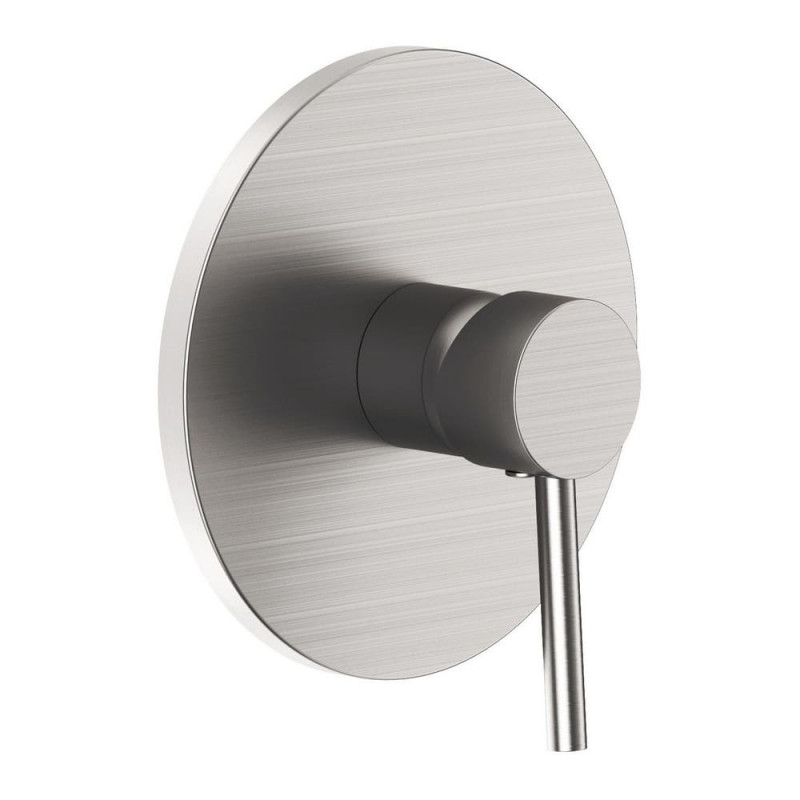 Смеситель для душа скрытого монтажа Volle Cruze однорычажный никель 1547.100202