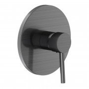 Смеситель для душа скрытого монтажа Volle Cruze однорычажный графитовый 1547.100206