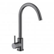 Змішувач для кухні Volle Cruze одноважільний графітовий 1547.110106