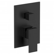 Змішувач для душу прихованого монтажу Volle Pardo одноважільний чорний 1548.030204
