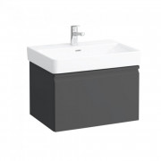 Тумба під раковину Laufen Pro S підвісна 61,6х45 см МДФ графіт H4834210964801