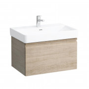 Тумба под раковину Laufen Pro S подвесная 66,5х45 см МДФ светлый дуб H4834520964791