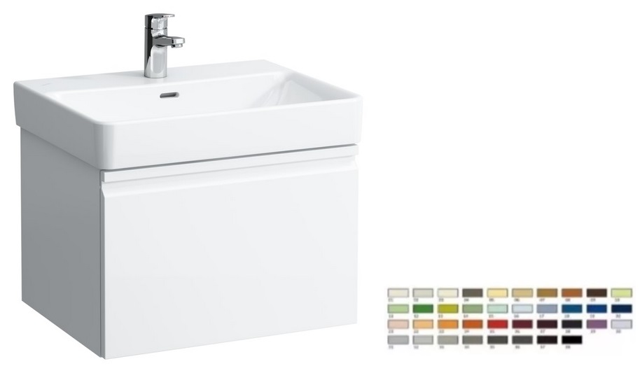 Тумба под раковину Laufen Pro S подвесная 66,5х45 см МДФ цвет на выбор H4834520969991
